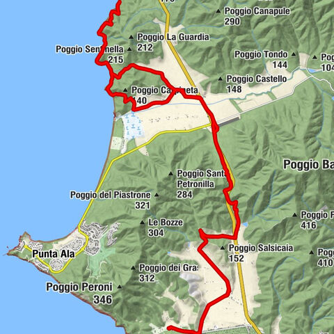 Castiglione della Pescaia - Merenderia da Paguro - Trattoria Vecchia Torre - Chiesa della Madonna del Rosario