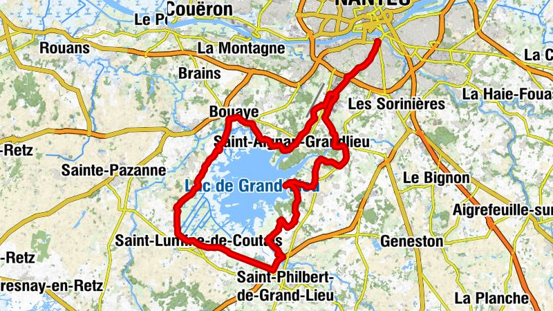 Nantes - Église Saint-Léobin - Église Saint-Aignan - Rezé - Pont-Rousseau