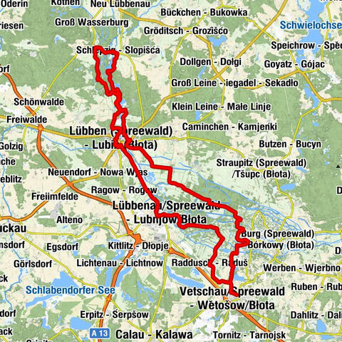 Vetschau / Wětošow - Heilige Familie - Sankt-Nikolai-Kirche - Pfaffenberge