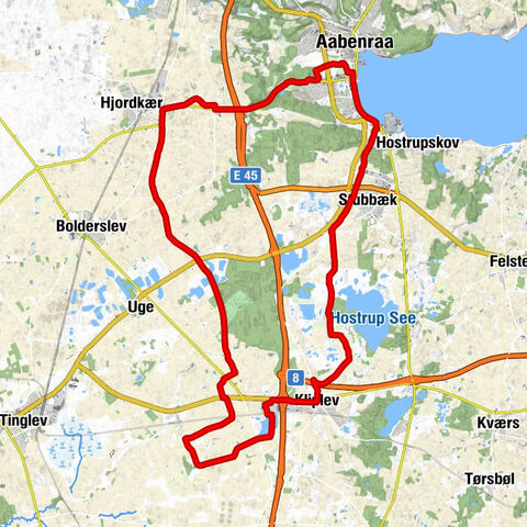 Aabenraa - Årslev - Nybøl - Kliplev Kirke