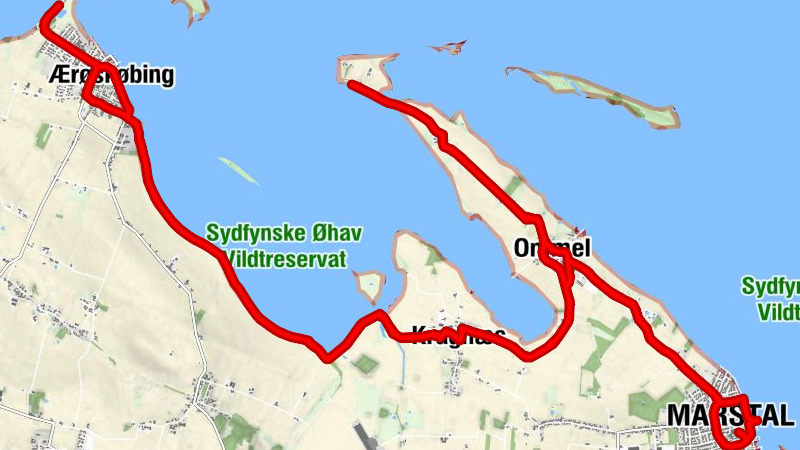 Marstal - Ommel - Ommel Kirke - Ørbæk