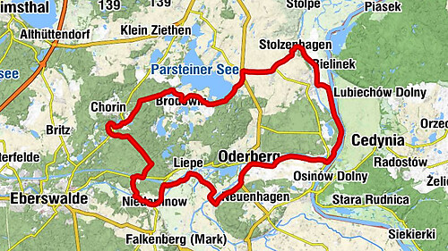 Stolzenhagen - Dorfkirche Stolzenhagen - Dorfkirche Bralitz - Kleiner Rummelsberg