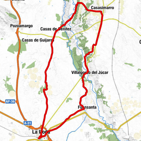 La Roda de Albacete - La Roda - Los Amigos - Ermita de San Antón