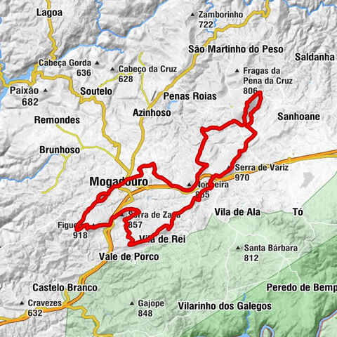 Mogadouro - Senhora da Assunção - Serra de Variz - Vilar do Rei