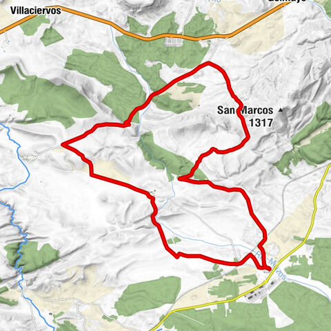Navalcaballo - Camparañón - Valdecarros