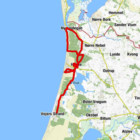 Varde Kommune - Henne Mølle Å Badehotel - Lønne Kirke - Nymindegab
