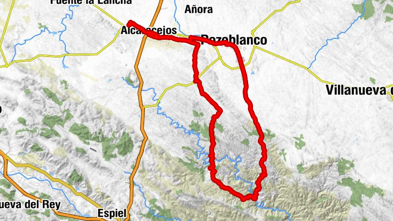 Manoteras - Alcaracejos - Pozo Nuevo - Pozoblanco