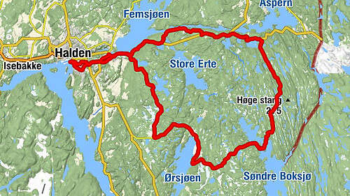 Halden - Elim, Tistedal baptistkirke - Fjell