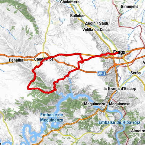 Fraga - El Ventorillo - Cardiel - Pilar