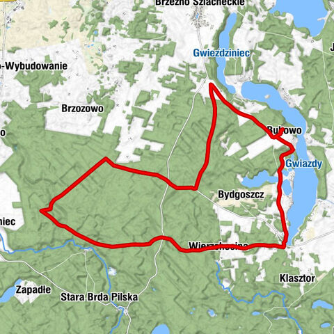 Bukowo - Dębowo - Smolne - Wierzchocina