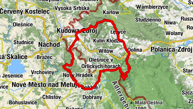 Kudowa-Zdrój - Kościół pw. Świętych Apostołów Piotra i Pawła - Čihalka - Krupy