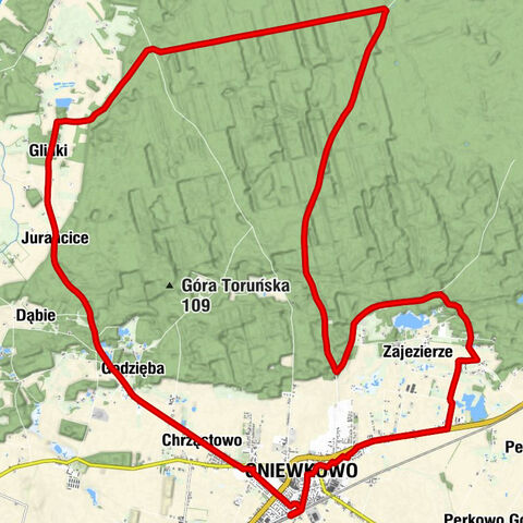 Odbudowanie Drugie - Gniewkowo - Kościół świętych Mikołaja i Konstancji