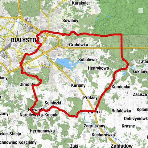 Kościół Zielonoświątkowy - Kościół pw. Świętego Ojca Pio - Kościół pw. Najświętszego Serca Jezusa - Białystok
