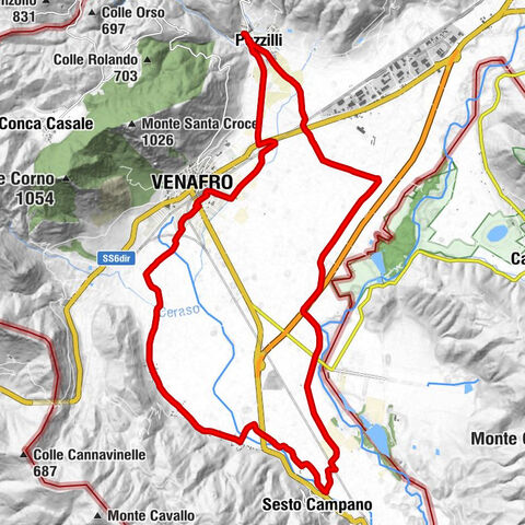 Pozzilli - Sesto Campano - Campopino - Venafro