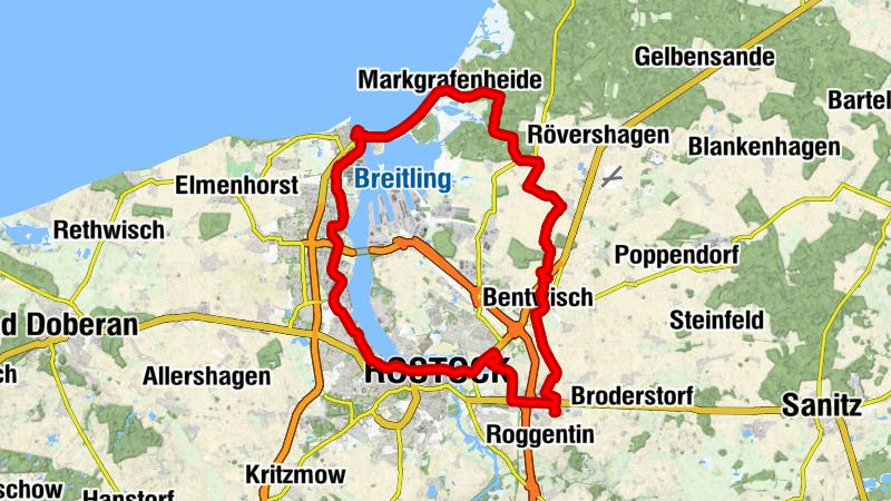 Kinderland Roggentin - Restaurant Brinckmansdorf - Kapelle Seniorenheim - Dorfkirche Bentwisch