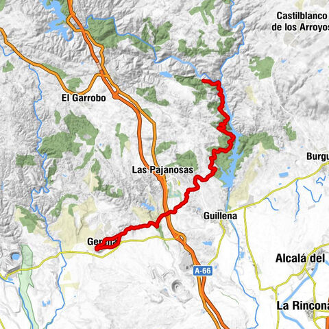 Gerena - Mirador de las Canteras - Cantalobos - Hacienda Torreón nazari