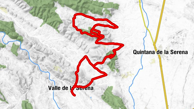 Valle de la Serena - El Jarrizal - Hoya Vaquera