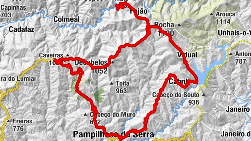 Cavaleiros de Baixo - Fajão - Moradias - Pampilhosa da Serra