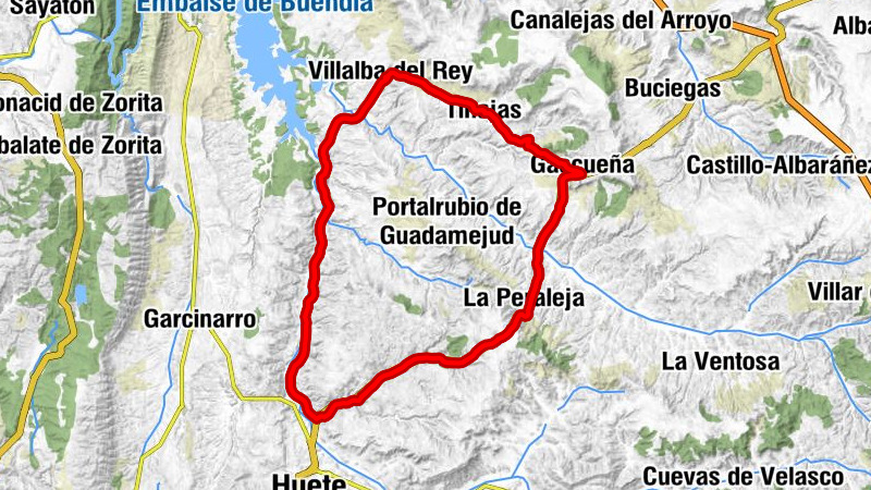 Villalba del Rey - ermita de San Isidro - Tinajas - Ermita de San Cristobal