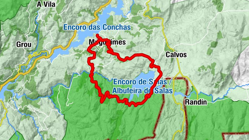 A Telleira - Igrexa de San Salvador de Prado de Limia - Capela da Virxe da Fecha - Mugueimes