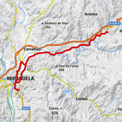 Mirandela - Carvalhais - Vilar de Ledra