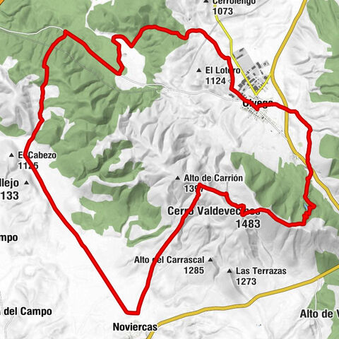 Ólvega - El Codujón - Cascarrera - Cerro Valdevecinos