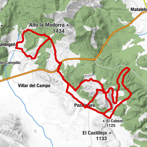 Pozalmuro - Valhonda - Alto del Cinto - El Congosto