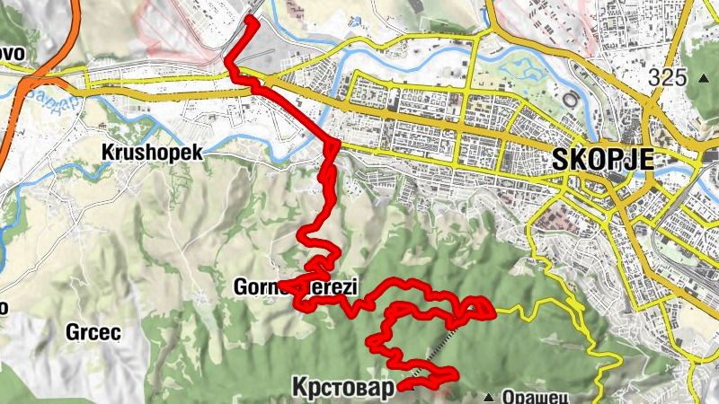 Ѓорче Петров - Скопје 63 - Планинарски дом „Даре Џамбаз“ - Крстовар