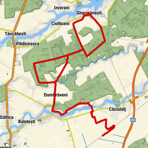 Căciulați - Laguna Verde - Dumbrăveni