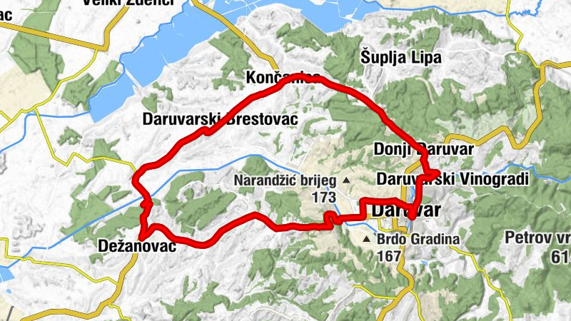 Dvorski perivoj - Pivovara - Restoran "Terasa" - Daruvar