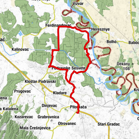 Pitomača - crkva svetog Vida - Mekiš Podravski