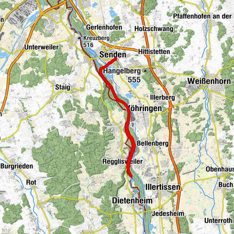 Senden - Sportler Alm - Vöhringen