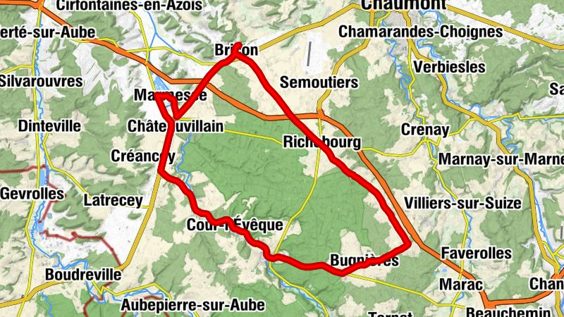 La Gare - Église Notre-Dame-de-la-Nativité - Église Saint-Nicolas - Bricon