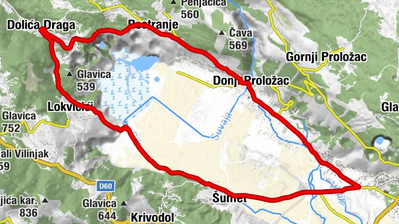 Zdilar - Sv. Ante - Sv. Mihovil - Velika Gospa