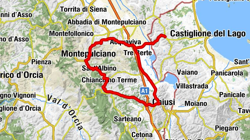 Montepulciano - Chiesa di Sant'Agostino - Chiesa Santa Maria delle Grazie - Chiesa di San Vittorino e Santissima Concezione