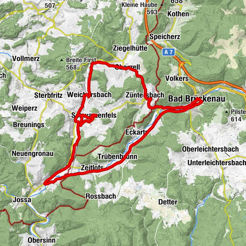 Zur alten Scheune - Felsenkeller - Christi-Himmelfahrt-Kirche - Marienkirche