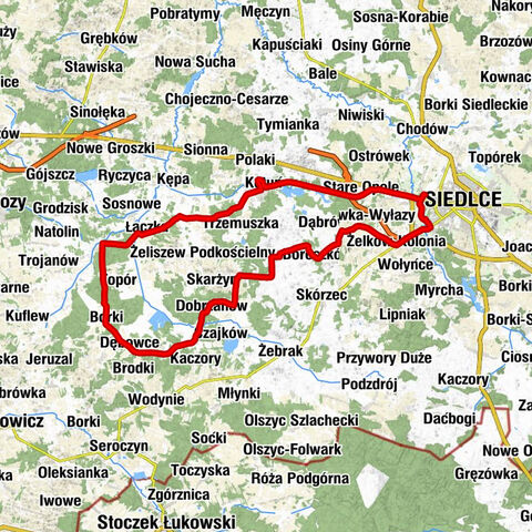 Siedlce - Wesółka - Kościół pw. Św. Antoniego Padewskiego - Gęsi Borek