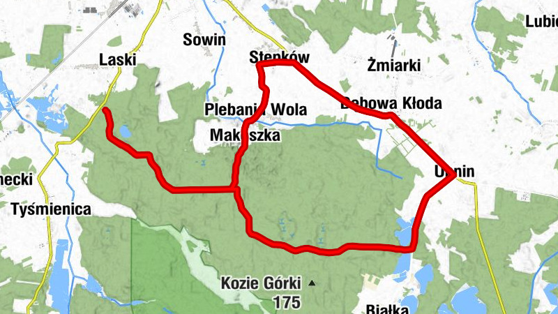 Makoszka - Plebania Wola - Uhnin