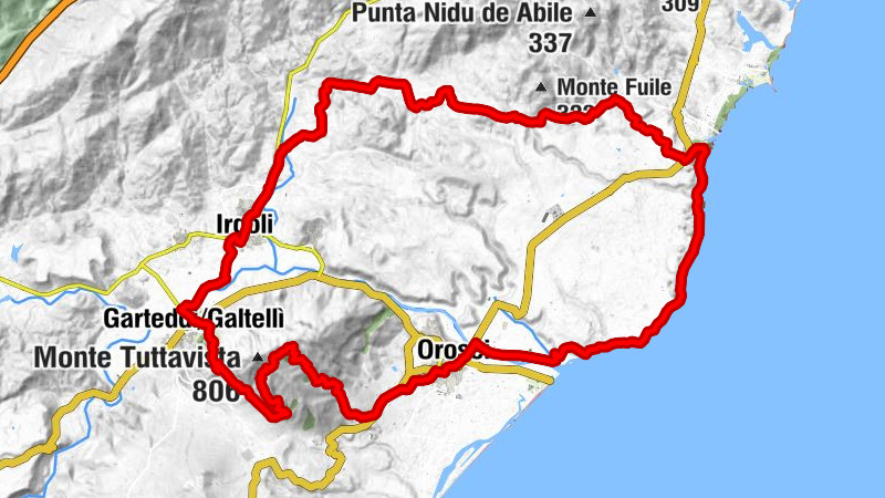 Irgoli - Chiesa della Beata Vergine Assunta - Chiesa del Santissimo Crocifisso - Chiesa della Nostra Signora delle Grazie