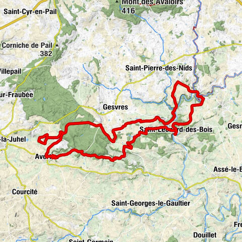 La Chénevière - Église Saint-Léonard - Col de St Sulpice - Col des Ruaudières