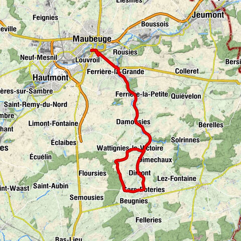 Maubeuge - Église Saint-Ghislain - Église Saint-Georges