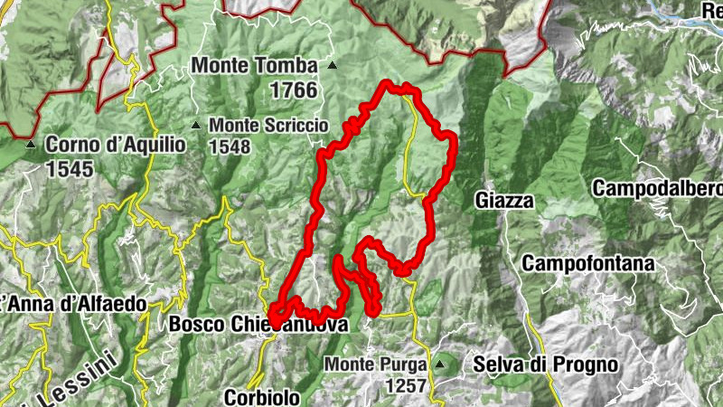 Genzianella - San Giorgio - Al Caminetto - Chiesetta del Crocefisso