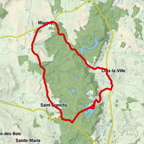 Crux-la-Ville - Les Maisons du Bois - Ligny - Les Ravées