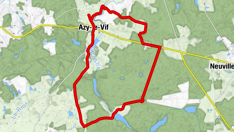 Azy-le-Vif - Tabourneau - Les Loqes Fraillons - Église Saint-Martin