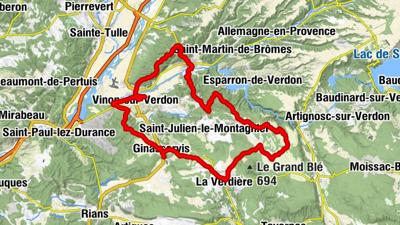 Les Aires Longues - Église Saint-Laurent - Chapelle des Pénitents - Ginasservis