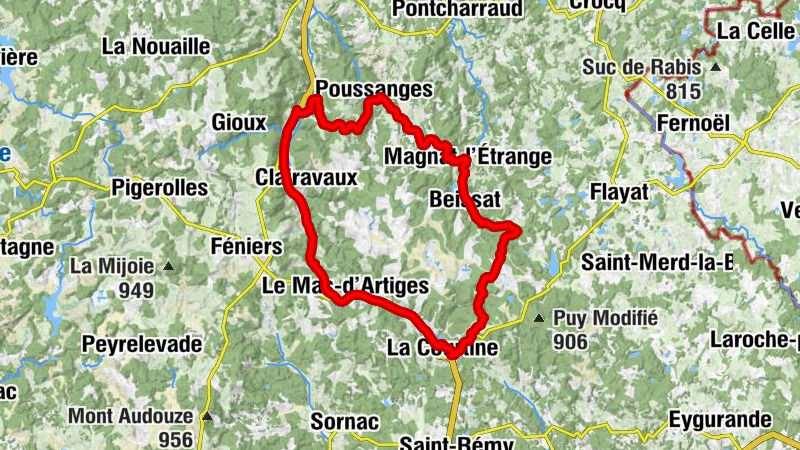 La Grattade - Croze - Soupin - Col de Massoubre