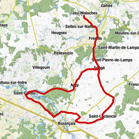 Le Grand Pré - Jeu-Maloches - La Grenerie - La Reuille
