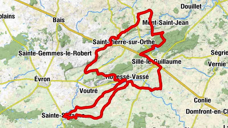 Haut Essart - Col de la Vallée - Église Saint-Georges - Col de la Galerie