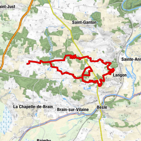 Les Presselais - La Piasais - La Gigardais - Le Bas Montenac