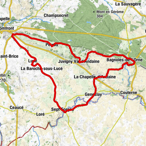 Les Mille Mottes - Église Saint-Hilaire - Église Saint-Martin - Église Notre-Dame-de-l'Assomption